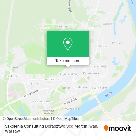 Карта Szkolenia Consulting Doradztwo Scd Marcin Iwan