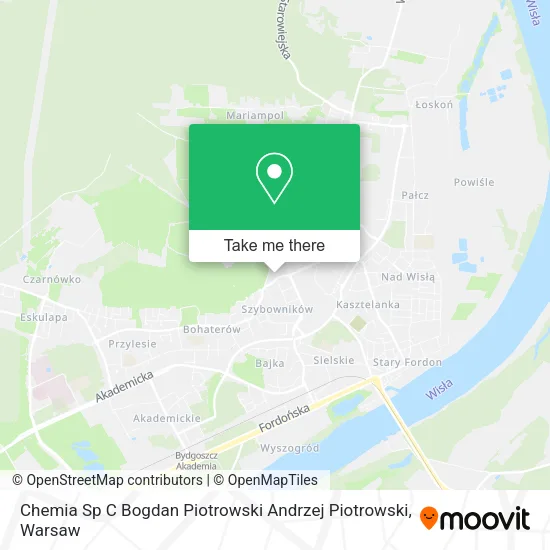 Карта Chemia Sp C Bogdan Piotrowski Andrzej Piotrowski