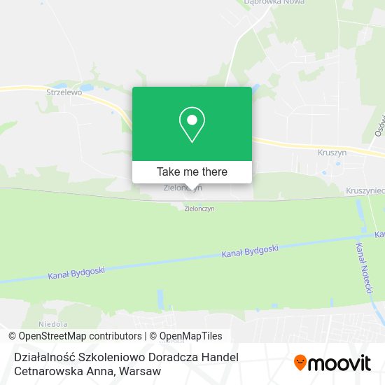 Działalność Szkoleniowo Doradcza Handel Cetnarowska Anna map