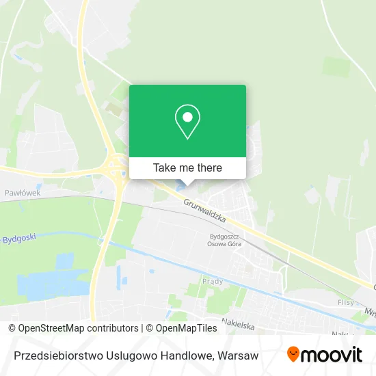Карта Przedsiebiorstwo Uslugowo Handlowe