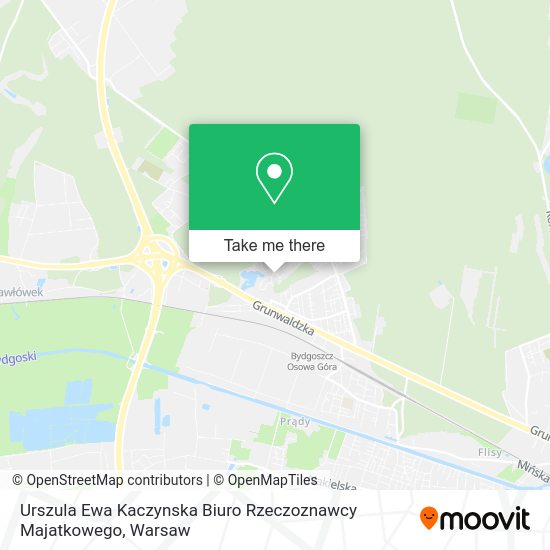 Urszula Ewa Kaczynska Biuro Rzeczoznawcy Majatkowego map