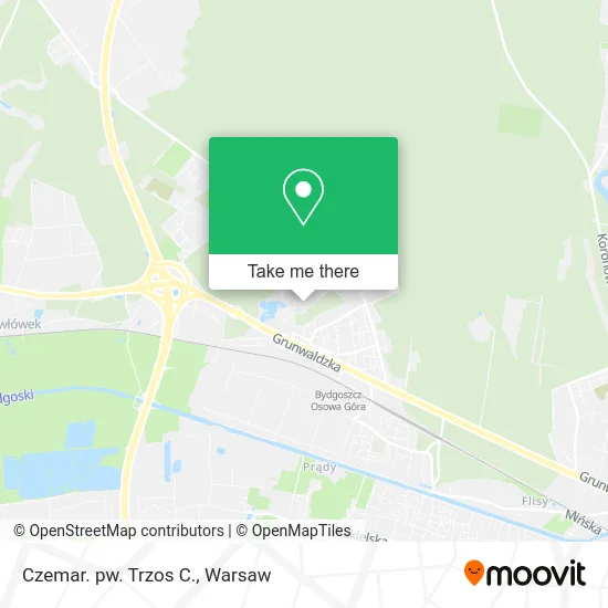Карта Czemar. pw. Trzos C.