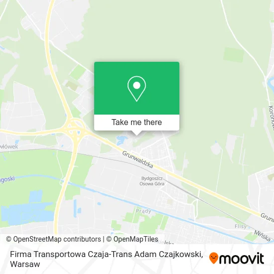 Карта Firma Transportowa Czaja-Trans Adam Czajkowski