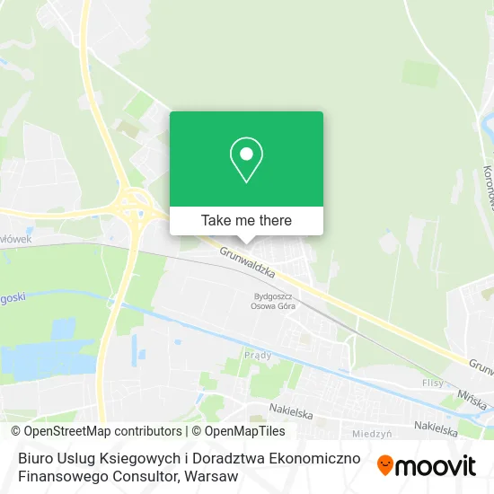 Карта Biuro Uslug Ksiegowych i Doradztwa Ekonomiczno Finansowego Consultor