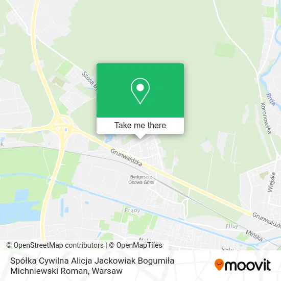 Spółka Cywilna Alicja Jackowiak Bogumiła Michniewski Roman map
