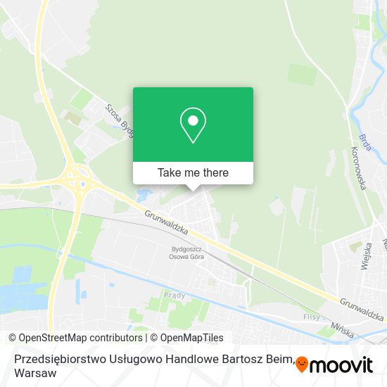 Przedsiębiorstwo Usługowo Handlowe Bartosz Beim map