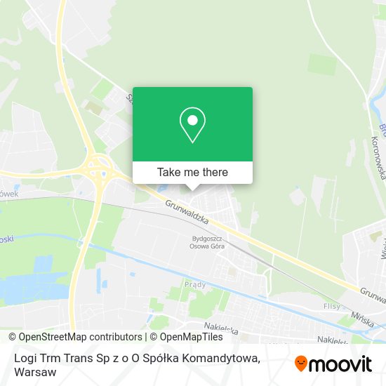 Logi Trm Trans Sp z o O Spółka Komandytowa map