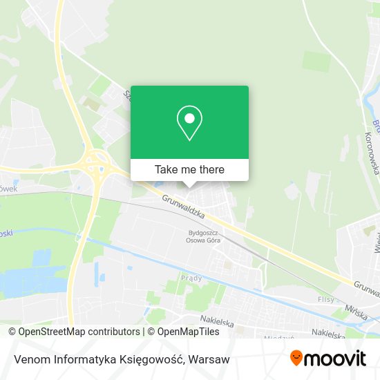 Venom Informatyka Księgowość map