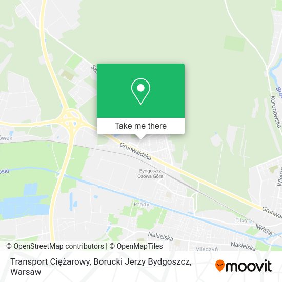 Карта Transport Ciężarowy, Borucki Jerzy Bydgoszcz