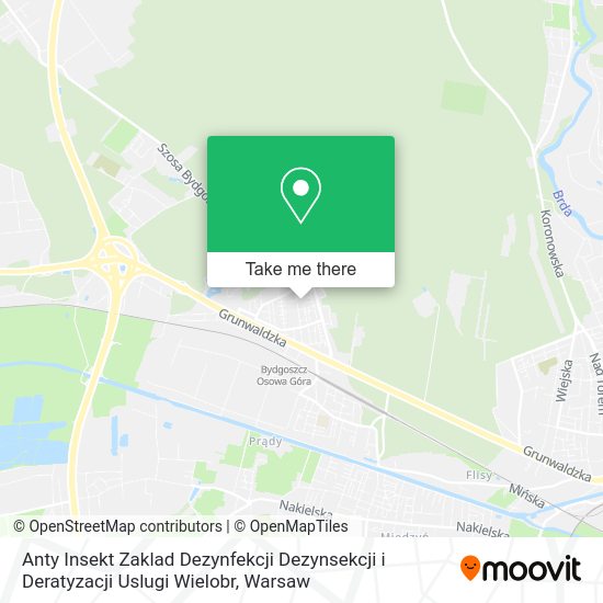 Anty Insekt Zaklad Dezynfekcji Dezynsekcji i Deratyzacji Uslugi Wielobr map