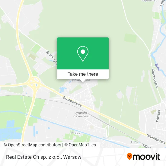 Карта Real Estate Cfi sp. z o.o.
