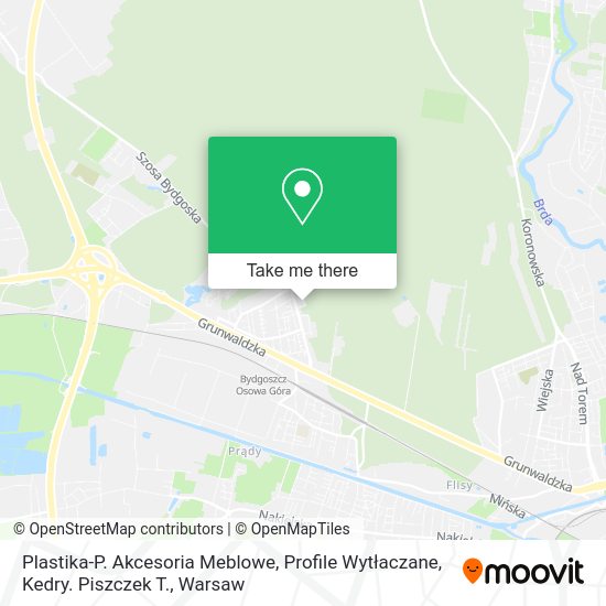 Plastika-P. Akcesoria Meblowe, Profile Wytłaczane, Kedry. Piszczek T. map