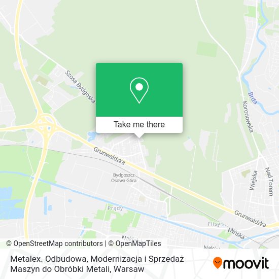 Metalex. Odbudowa, Modernizacja i Sprzedaż Maszyn do Obróbki Metali map