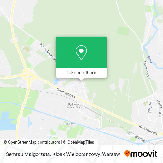 Semrau Małgorzata. Kiosk Wielobranżowy map