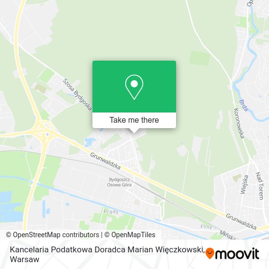 Kancelaria Podatkowa Doradca Marian Więczkowski map