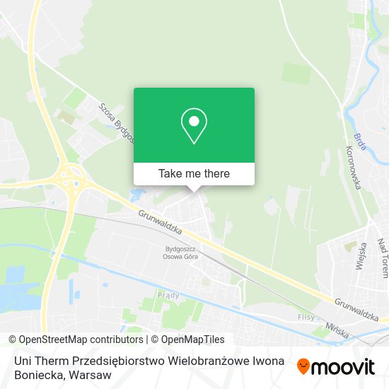 Uni Therm Przedsiębiorstwo Wielobranżowe Iwona Boniecka map