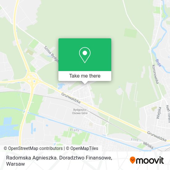 Radomska Agnieszka. Doradztwo Finansowe map