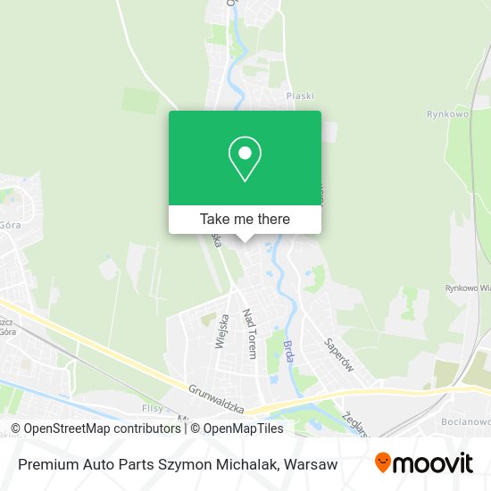 Premium Auto Parts Szymon Michalak map