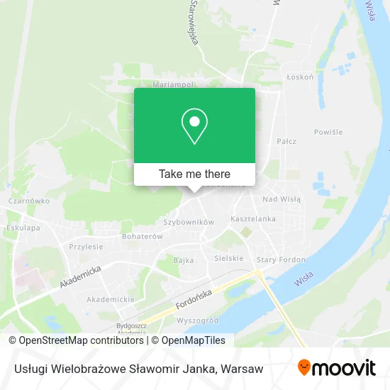 Карта Usługi Wielobrażowe Sławomir Janka