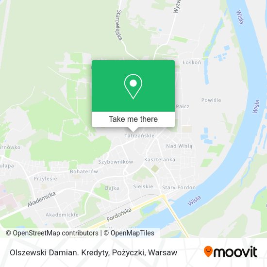 Olszewski Damian. Kredyty, Pożyczki map