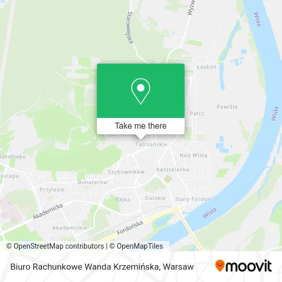 Карта Biuro Rachunkowe Wanda Krzemińska