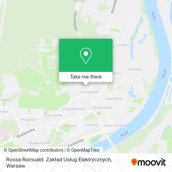 Rossa Romuald. Zakład Usług Elektrycznych map