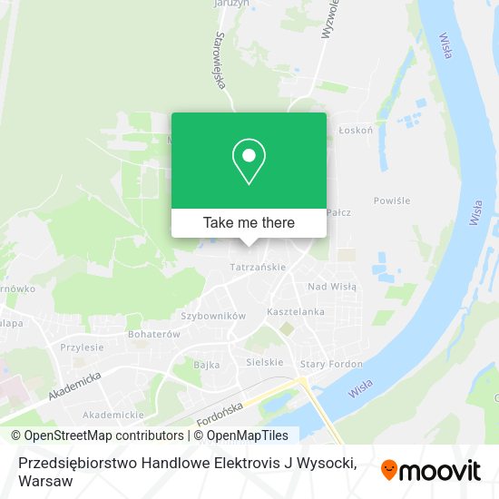 Przedsiębiorstwo Handlowe Elektrovis J Wysocki map