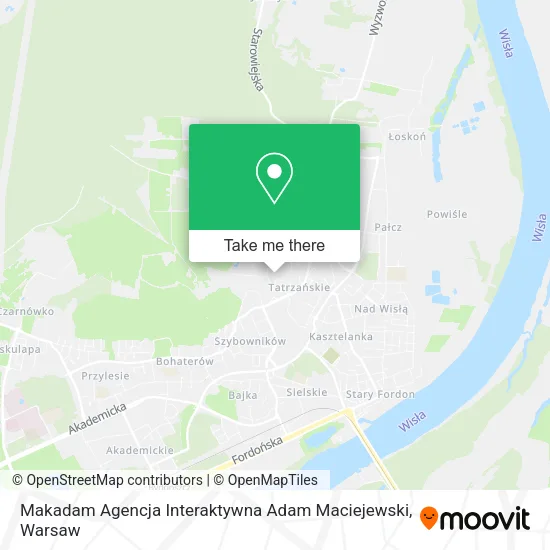 Карта Makadam Agencja Interaktywna Adam Maciejewski