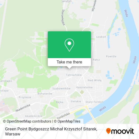 Green Point Bydgoszcz Michał Krzysztof Sitarek map