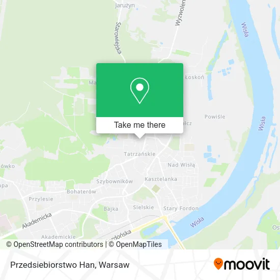 Карта Przedsiebiorstwo Han