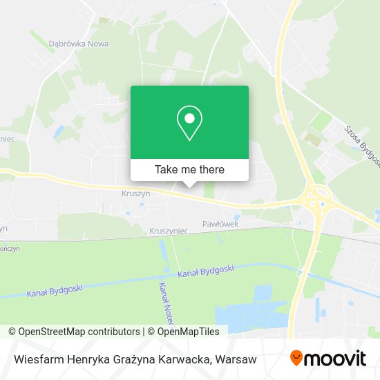 Wiesfarm Henryka Grażyna Karwacka map