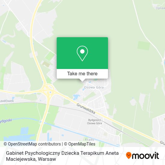 Gabinet Psychologiczny Dziecka Terapikum Aneta Maciejewska map