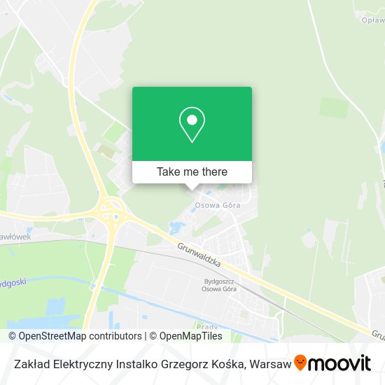 Zakład Elektryczny Instalko Grzegorz Kośka map