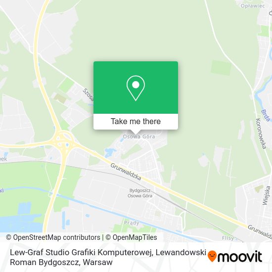 Lew-Graf Studio Grafiki Komputerowej, Lewandowski Roman Bydgoszcz map