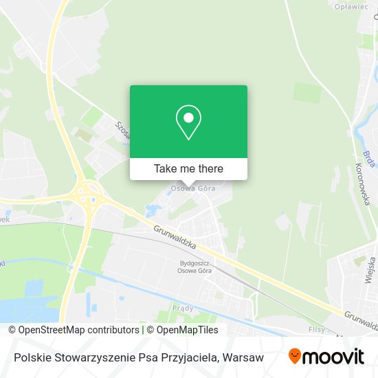 Polskie Stowarzyszenie Psa Przyjaciela map