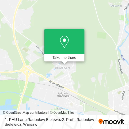 1. PHU Lano Radosław Bielewcz2. Profit Radosław Bielewicz map