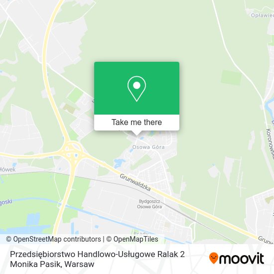 Przedsiębiorstwo Handlowo-Usługowe Ralak 2 Monika Pasik map