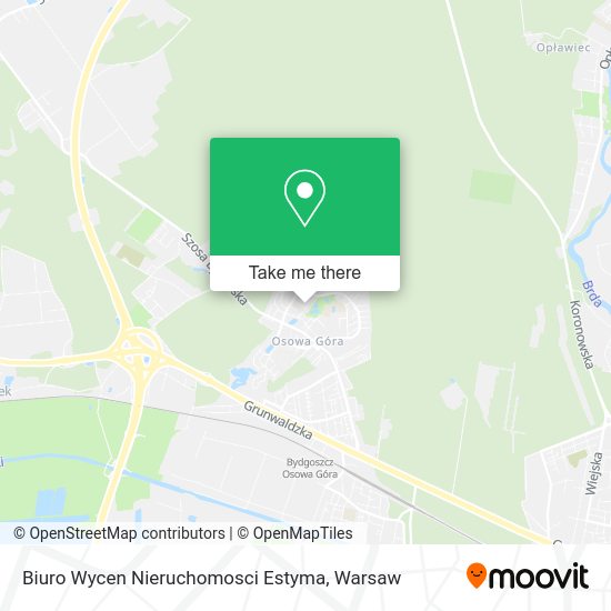 Biuro Wycen Nieruchomosci Estyma map