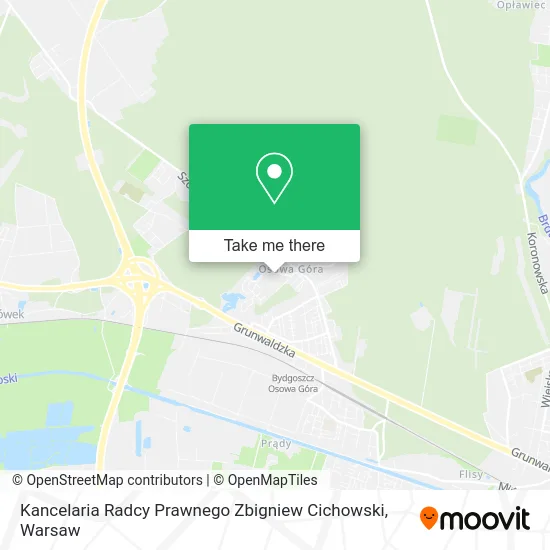 Карта Kancelaria Radcy Prawnego Zbigniew Cichowski