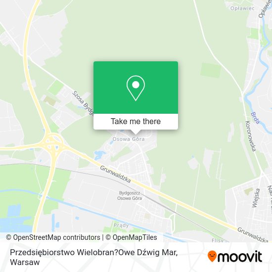 Przedsiębiorstwo Wielobran?Owe Dźwig Mar map