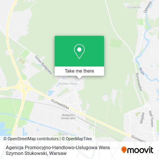 Agencja Promocyjno-Handlowo-Usługowa Wera Szymon Stukowski map