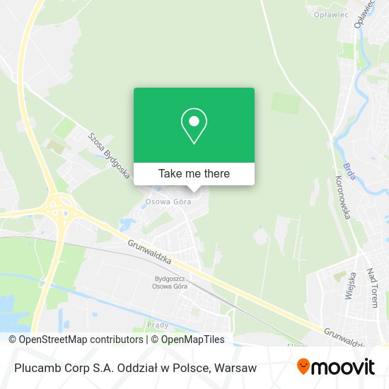 Plucamb Corp S.A. Oddział w Polsce map