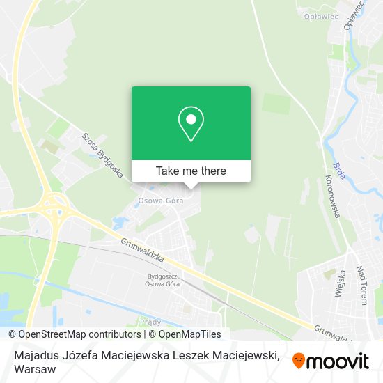 Majadus Józefa Maciejewska Leszek Maciejewski map