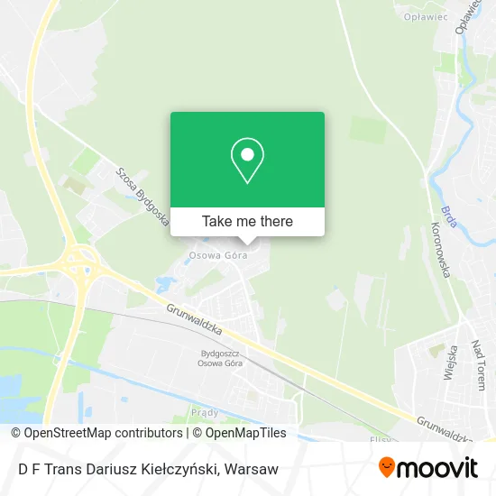 D F Trans Dariusz Kiełczyński map