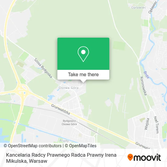 Kancelaria Radcy Prawnego Radca Prawny Irena Mikulska map