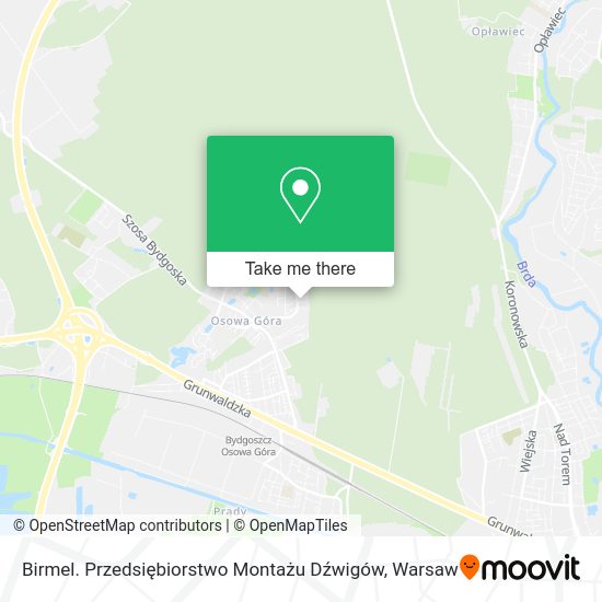 Birmel. Przedsiębiorstwo Montażu Dźwigów map