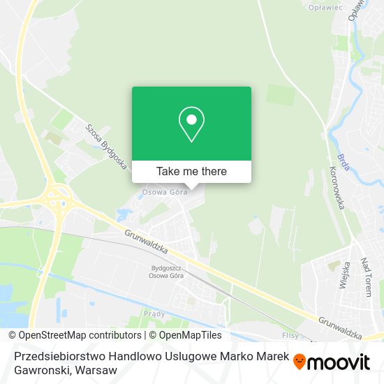 Przedsiebiorstwo Handlowo Uslugowe Marko Marek Gawronski map