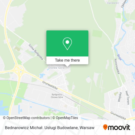 Bednarowicz Michał. Usługi Budowlane map