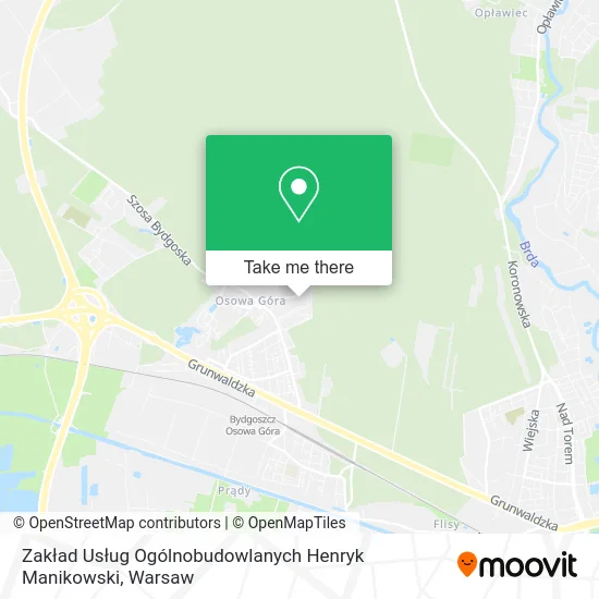 Zakład Usług Ogólnobudowlanych Henryk Manikowski map