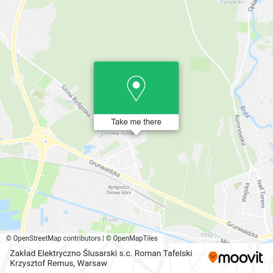 Zakład Elektryczno Ślusarski s.c. Roman Tafelski Krzysztof Remus map